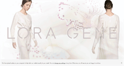 Desktop Screenshot of loragene.com